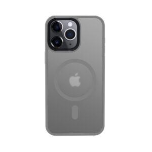 Coque Hybrid Frost MagSafe grise pour iPhone 15 Pro - case-minute