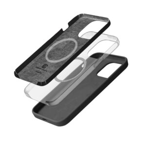 Coque MagSafe Crong pour iPhone 15 Pro titane - case-minute