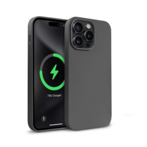 Coque MagSafe Crong pour iPhone 15 Pro titane - case-minute