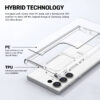 Coque de protection transparente Crong pour Samsung Galaxy S23 Ultra - case-minute