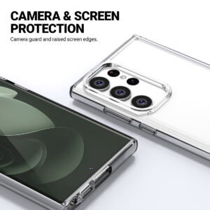 Coque de protection transparente Crong pour Samsung Galaxy S23 Ultra - case-minute
