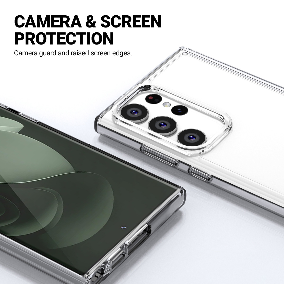 Coque de protection transparente Crong pour Samsung Galaxy S23 Ultra - case-minute