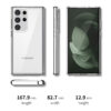 Coque de protection transparente Crong pour Samsung Galaxy S23 Ultra - case-minute