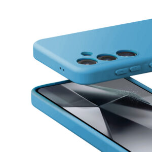 Coque Crong pour Samsung Galaxy S24 bleu - case-minute