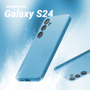 Coque Crong pour Samsung Galaxy S24 bleu - case-minute
