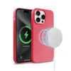 Coque MagSafe Crong pour iPhone 15 Pro Max rose - case-minute