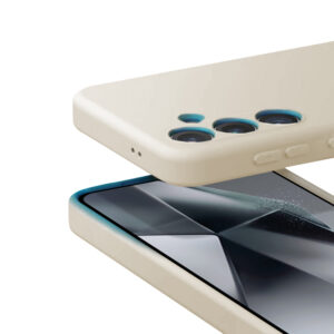 Coque Crong pour Samsung Galaxy S24+ beige - case-minute
