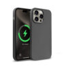 Coque MagSafe Crong pour iPhone 15 Pro Max titane - case-minute