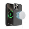 Coque MagSafe Crong pour iPhone 15 Pro Max titane - case-minute