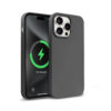Coque MagSafe Crong pour iPhone 15 Pro Max titane - case-minute
