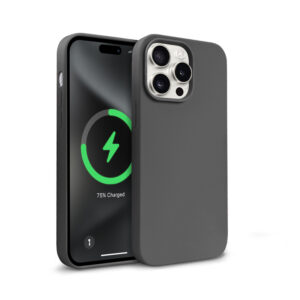 Coque MagSafe Crong pour iPhone 15 Pro Max titane - case-minute