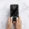 Coque Crong design marbre noir pour iPhone 12 mini - case-minute