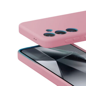 Coque rose Crong pour Samsung Galaxy S24+ - case-minute