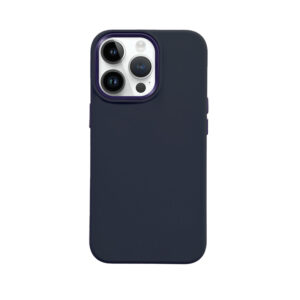 Coque MagSafe Crong LUX pour iPhone 15 Pro Max bleu marine - case-minute