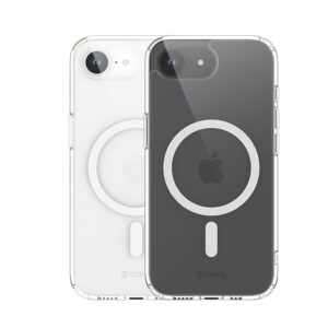 Coque Crong transparente et MagSafe pour iPhone 16e - case-minute