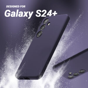 Coque violette Crong pour Samsung Galaxy S24+ - case-minute