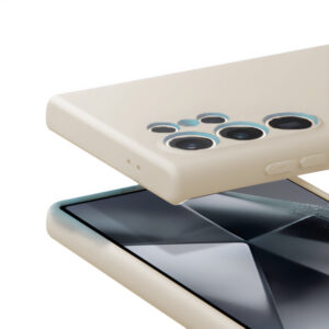 Coque Crong pour Samsung Galaxy  S24 Ultra beige - case-minute