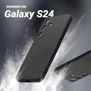 Coque Crong pour Samsung Galaxy S24 noir - case-minute