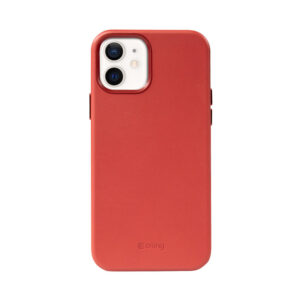 Coque en cuir rouge ESSENTIAL MagSafe pour iPhone 12 / iPhone 12 Pro - case-minute
