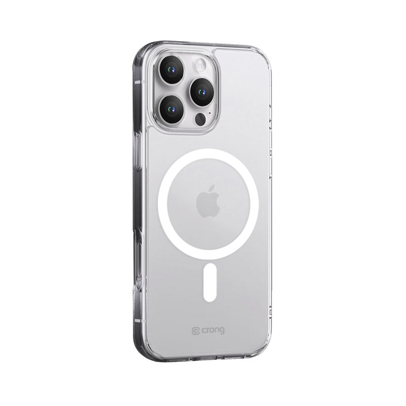 Coque MagSafe Crong fine et transparente pour iPhone 16 Pro - case-minute