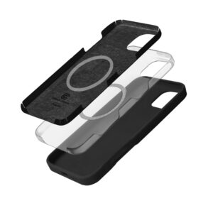 Coque MagSafe Crong pour iPhone 16 Pro noir - case-minute