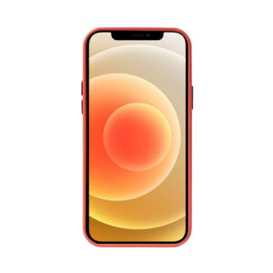Coque en cuir rouge ESSENTIAL MagSafe pour iPhone 12 / iPhone 12 Pro - case-minute