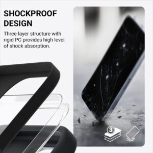 Coque MagSafe Crong pour iPhone 16 Pro noir - case-minute