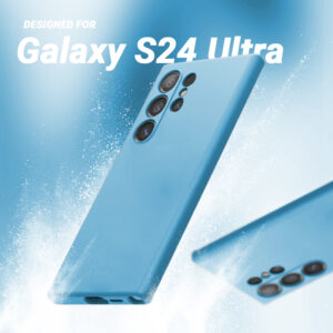 Coque Crong pour Samsung Galaxy S24 Ultra bleu - case-minute