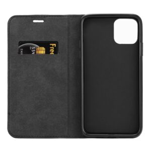 Coque Folio noire en cuir pour iPhone 11 Pro Max - case-minute
