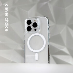 Coque Crong transparente et MagSafe pour iPhone 16 Pro - case-minute