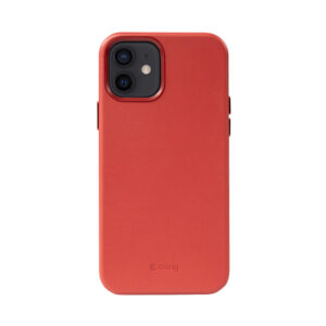 Coque en cuir rouge ESSENTIAL MagSafe pour iPhone 12 / iPhone 12 Pro - case-minute