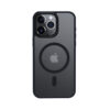 Coque Crong Hybrid Frost noir MagSafe pour iPhone 15 Pro Max - case-minute