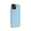 Coque en silicone liquide Crong pour iPhone 14 Plus bleu ciel - case-minute