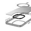 Coque Hybrid Frost MagSafe grise pour iPhone 15 Pro Max - case-minute