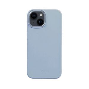 Coque bleu ciel MagSafe Crong LUX pour iPhone 15 Plus - case-minute