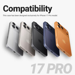 Coque Crong transparente et MagSafe pour iPhone 17 Pro - case-minute
