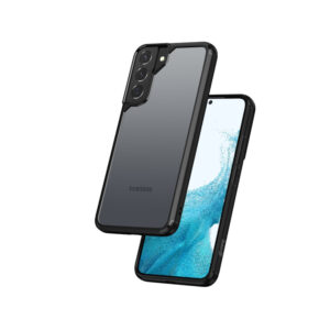 Coque Hybrid Clear noire Coque pour Samsung Galaxy S22+ - case-minute
