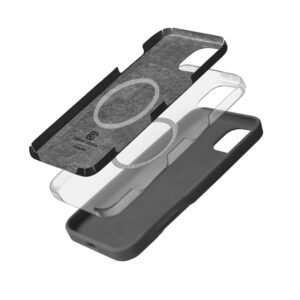 Coque MagSafe Crong pour iPhone 16 Pro titane - case-minute
