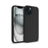 Coque Crong iPhone 15 noir - case-minute