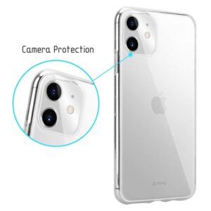 Coque fine flexible de protection transparente Crong pour iPhone 11 - case-minute