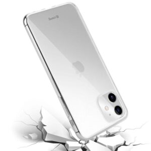 Coque fine flexible de protection transparente Crong pour iPhone 11 - case-minute