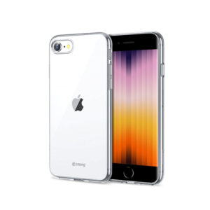 Coque fine de protection transparente Crong pour SE 2020 / iPhone 8 / 7 - case-minute