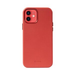 Coque en cuir rouge ESSENTIAL pour iPhone 12 / iPhone 12 Pro - case-minute