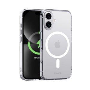 Coque Crong transparente et MagSafe pour iPhone 16 Plus - case-minute