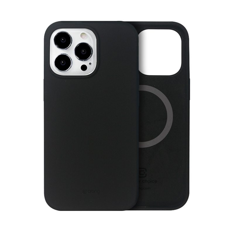 Coque MagSafe Crong pour iPhone 13 Pro Max noir - case-minute