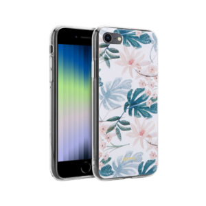 Coque Crong LEAF PATTERN pour iPhone SE 2020 / 8 / 7 - case-minute