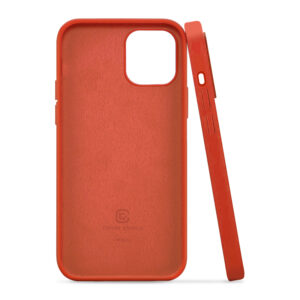 Coque flexible Crong pour iPhone 12 Pro Max rouge - case-minute