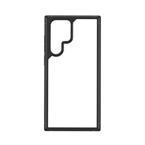 Coque Crong Hybrid transparente et noire pour Samsung Galaxy S22 Ultra - case-minute