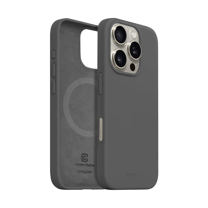 Coque MagSafe Crong pour iPhone 16 Pro Max titane - case-minute