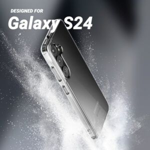 Coque de protection transparente Crong pour Samsung Galaxy S24 - case-minute